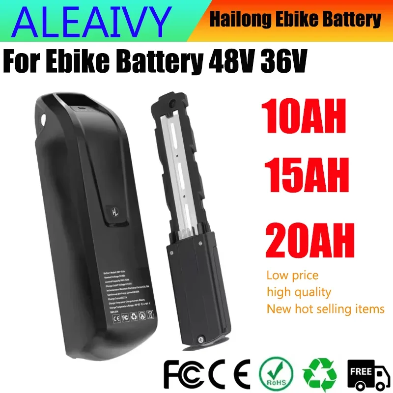 Ebike Battery 48V 20Ah Hailong - Para hailong ebike bateria 36v 48v