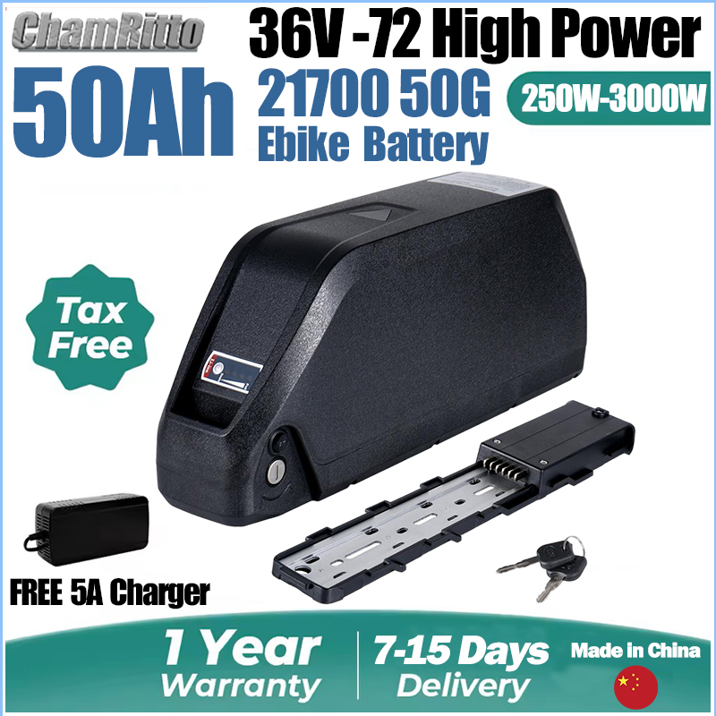 Ebike Conversion Kit 72V 3000W - Kit de Alta Potência para Bicicleta