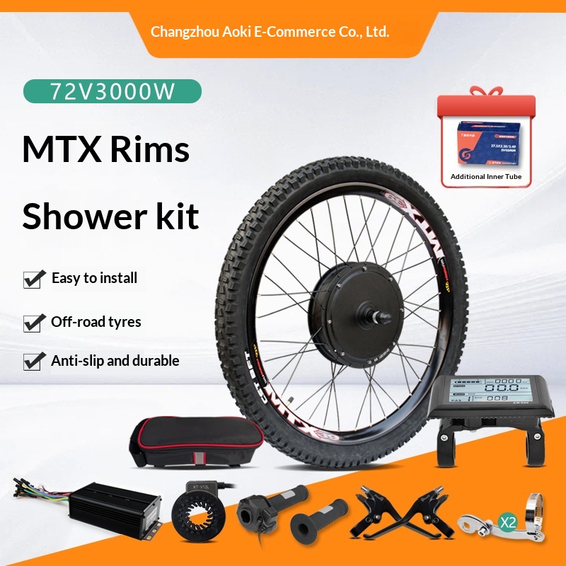 72V 5000W Hub Motor Kit - 72V 3000W 26 