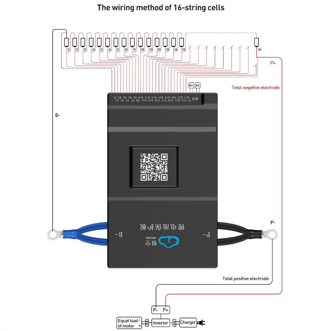 JK BMS Balanceamento Ativo 150 - Smart Bms 72V 20S 150A Bluetooth avaliação e preço