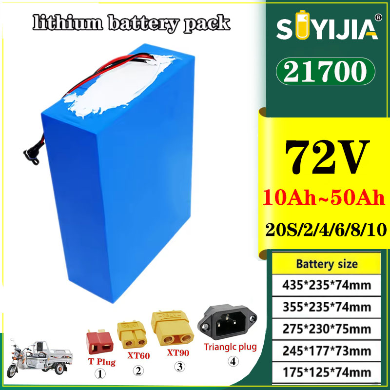 Bateria de Lítio 21700 72V 50A - Electric Bicycle Battery 72V 30Ah avaliação e preço