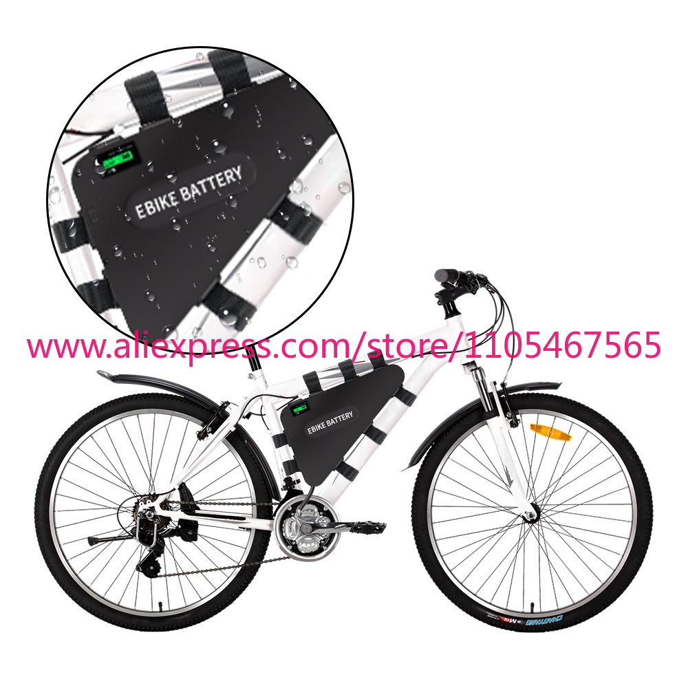 Bateria de lítio triangular pa - Electric Bicycle Battery 72V 30Ah avaliação e preço