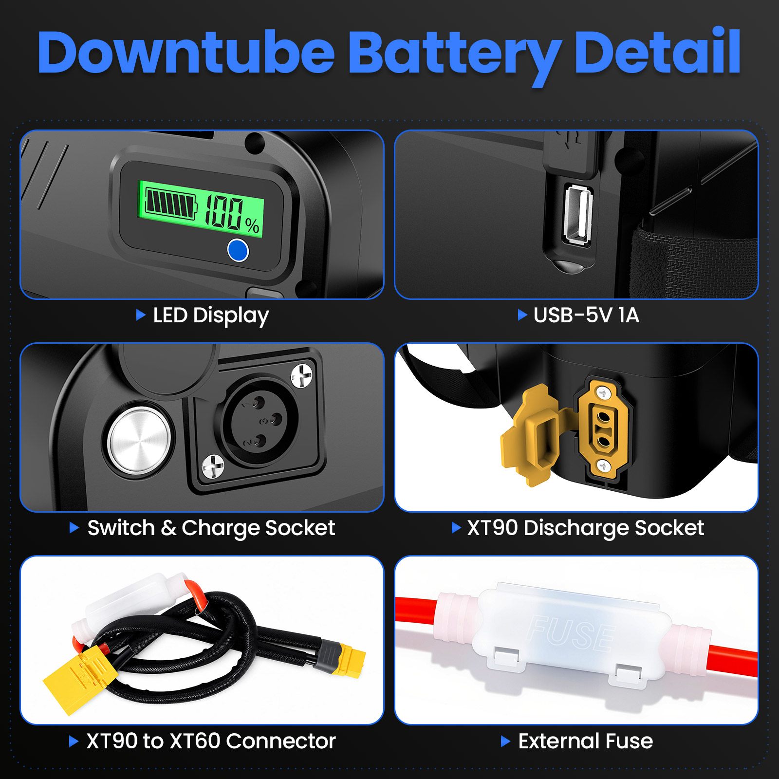 Bateria para E-Bike Triangle H - Ebike Battery 52V 20Ah Triangle Pack avaliação e preço