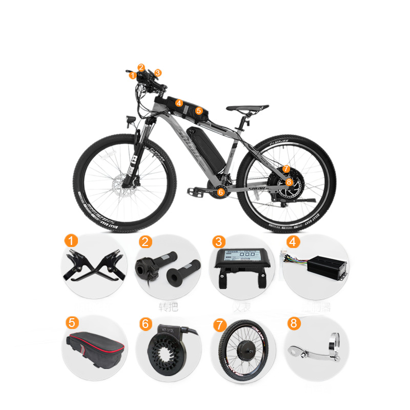 Kit de Conversão para Biciclet - Mid Drive Motor Kit 52V 1000W avaliação e preço